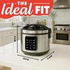 Gourmia Rice Cooker – 5 Qt Capacity, 20 Cup Cooked,