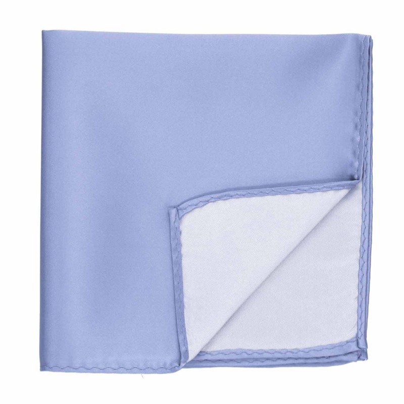 tiemart Premium Pocket Square (Periwinkle)