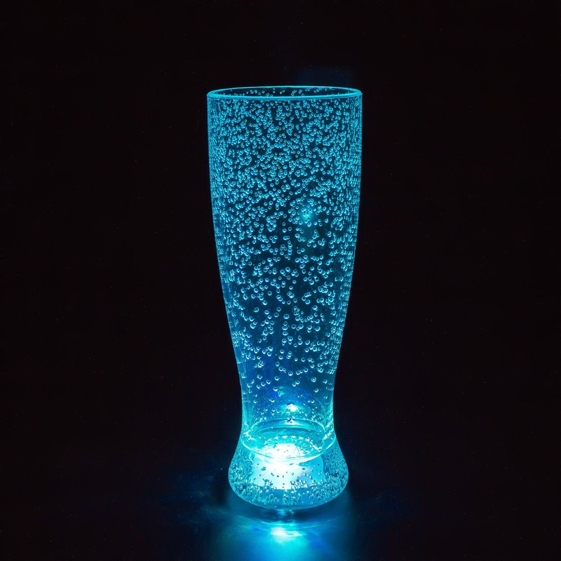 Windy City Novelties LED Light Up Colorful Bubble Pilsner Beer