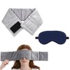 2 PCS Eye Mask, 1 PCS Weighted Sleep Mask, Soothing