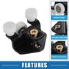 A ABSOPRO Sliding Door Top Hinge Roller Upper Left No.9067600147
