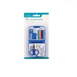 Hamble 14pc Mini Travel Sewing Kit- Travel Accessories & Sewing Accessories, blue