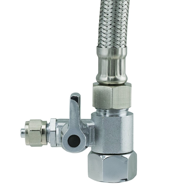 T-Piece 3/8 x 3/8 x 1/4 Inch Hose Water Connection