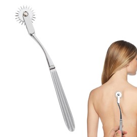 1PCS Stainless Steel Pinwheel Neurological Sense Testing Pin Wheel