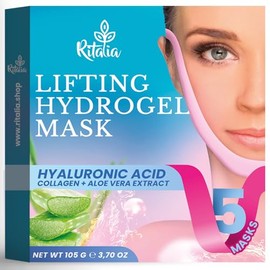 ritalia double chin face collagen mask