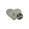 Autism Awareness Colourful Heart Shaped Lapel Pin Badge