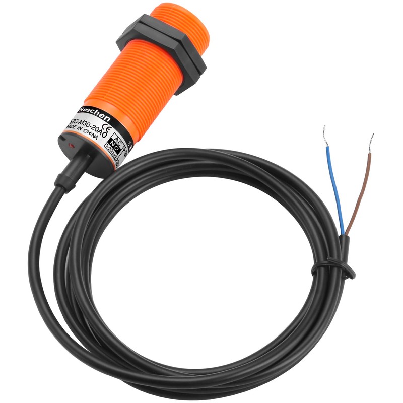 Heschen M30 Capacitive Proximity Sensor Switch, SZC-M30-20AO, Detecting Distance 1-20mm,
