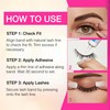 Andrea Fake Eyelashes Multi-Pack with Applicator, 21mm - Natural Look