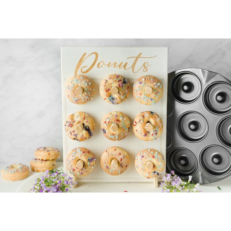 Zenker 7426 Special Creative Apfelküchli-Backblech für 8 Stück – Einfach