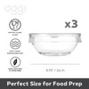 Oggi Pinch Bowls, 4-Ounce, Clear