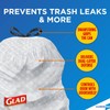 Glad ForceFlex Tall Kitchen Drawstring Trash Bags, Clorox 13 Gallon
