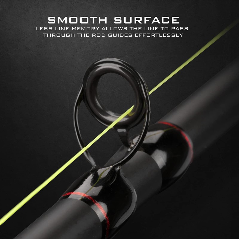 KastKing TriPolymer Advanced Monofilament Fishing Line,ICE Clear,25LB,300 Yds