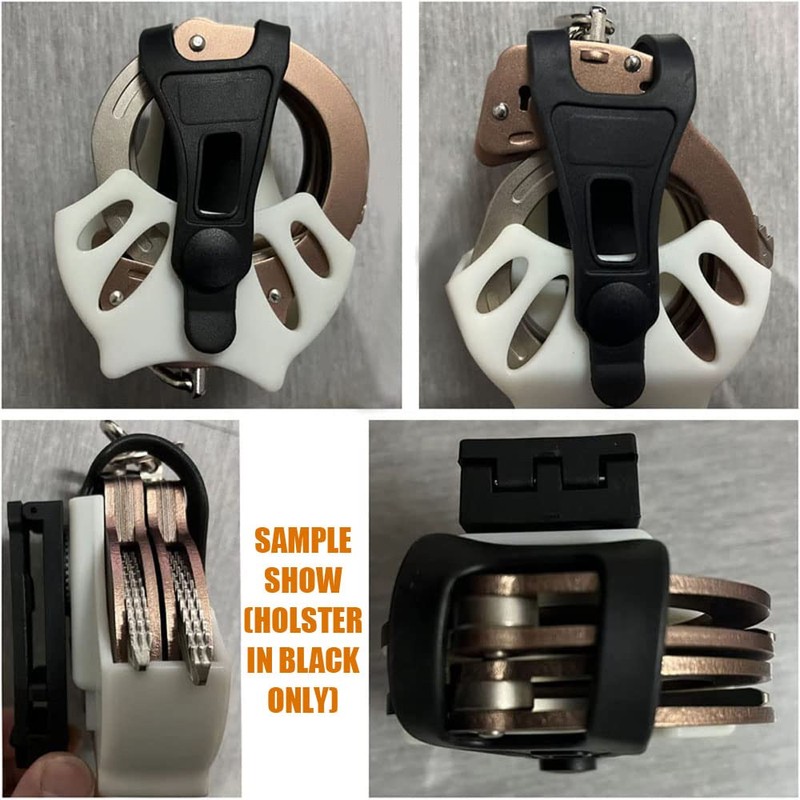 X2TKTACT Polymer Handcuff Case for Most Chain or Hinged Cuffs,Fits