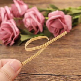 Wrapping Tie, Kraft Paper, Twist Tie Binding Paper, For Bread Bag Wrapping, Wire Tie, Decorative Material, Iron Wai, Wire Tie, Approximately 500 Pieces, Handmade, For Wrapping (3.1 inches (8 cm)