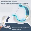 TBACW 6PCS Beach Towel Clips Beach Chair Clips Heavy Duty