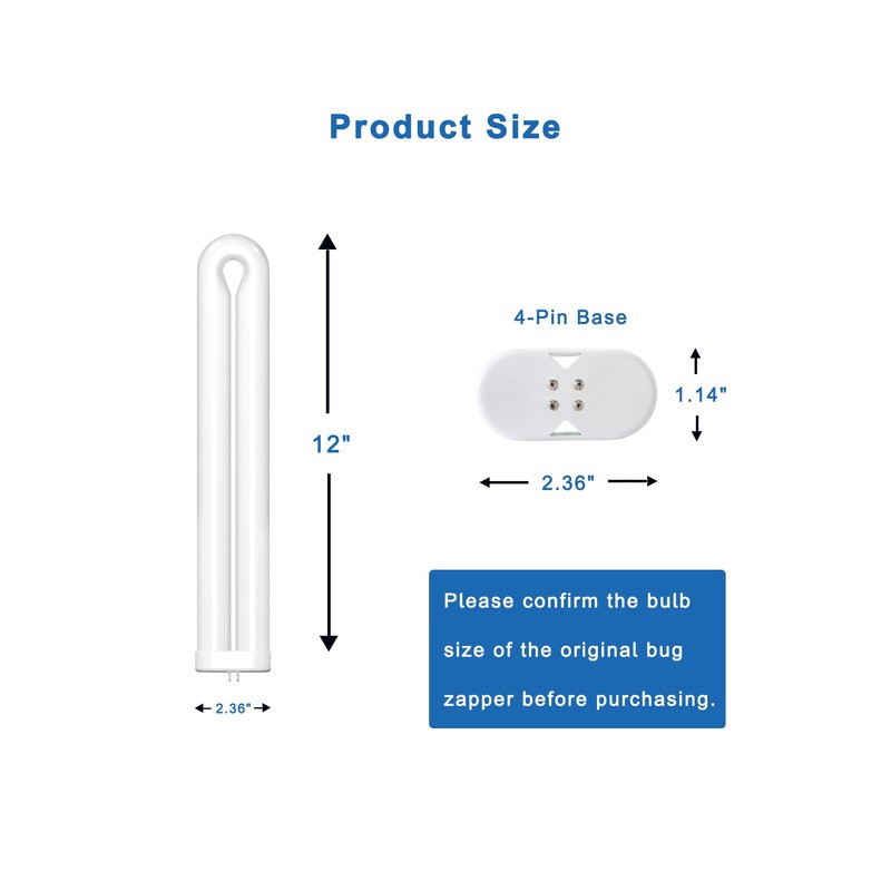 BF150 Replacement Bulb Compatible with Flowtron BK-80D, MC9000, FC7600 and