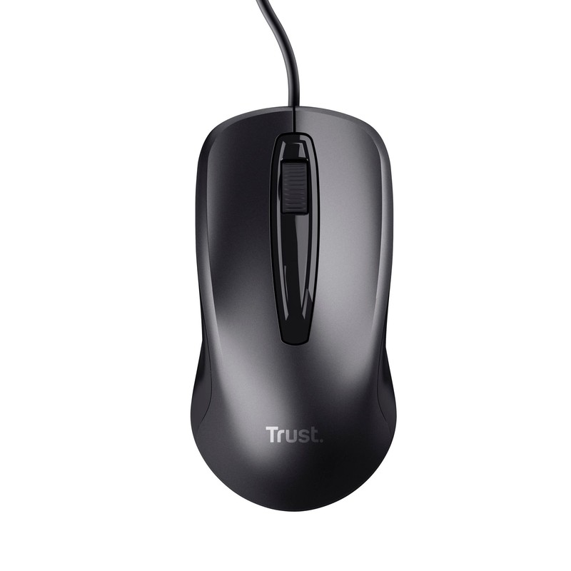 Trust 23733 Carve Wired USB Mouse (3 Buttons and Scroll