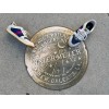 Nolah2o.com New 23” Doormat New Orleans Water Meter Gold Or