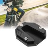 Ejoyous Motorcycles Kickstand Pad, Motorbike Side Stand Support Plate Foot