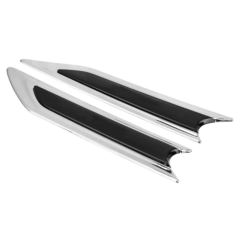 2 pcs Car Side Body Hood Emblem Cover Trim for
