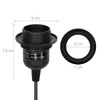 Kwmobile E27 Plug-In Light Fitting with Switch, E 27 Socket,