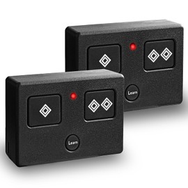 for Ghost Controls 3-Button Remote Transmitter Replacement for Automatic Gate Openers Systems, Model AXS1/AXP1 2 Pack