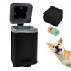 Mounting UP Dog Poop Trash Can for Outdoors Dog Waste