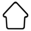Doghouse Cookie Cutter with Easy to Push Design (3.5 inch)