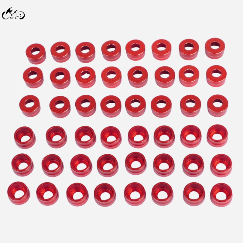 Unbranded Red Engine Bolt Kit For Harley Touring Sportster Trike