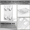 Blulu 25 Pcs Surface Mount Impaler for Wall Mounting Acoustic