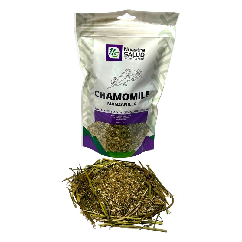 Chamomile Herbal Infusion Tea Manzanilla Te Zip Lock (50g) Chamaemelum