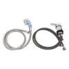 Shampoo Bowl Faucet 70cm Pipe 120cm Soft Hose Shampoo Bed