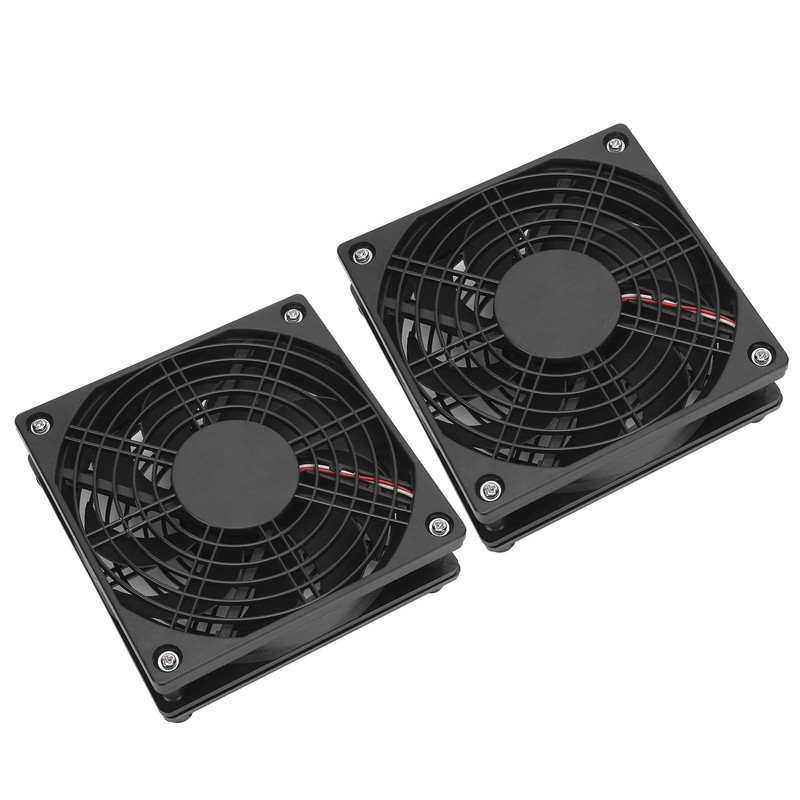Tbest USB Cooling Fan 120MM 2 Pack Computer Case Fan