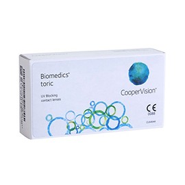 Cooper Vision AVAIRA Torische Monatslinsen weich, 6 Stück/BC 8.5 mm/DIA 14.5 mm/CYL -1.75 / ACHSE 60 / +1.25 Dioptrien