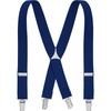 Playshoes Unisex Kids Fully Adjustable Elasticated Suspenders Braces, Blue (Navy),