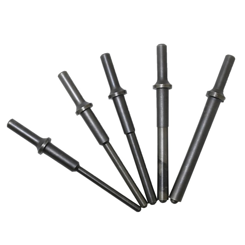 Pneumatic Pilot Punch Set,3/16" to 1/2" Pneumatic Roll Pin Punch