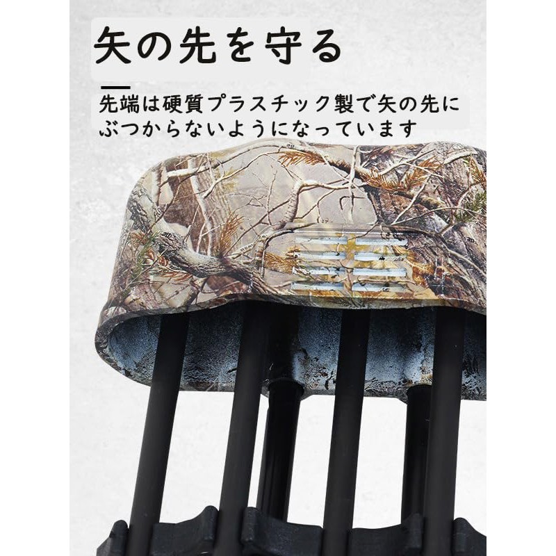5 矢筒、クイックリリース付き狩猟用アーチェリー複合弓矢筒、複合弓用クロスボウ矢筒