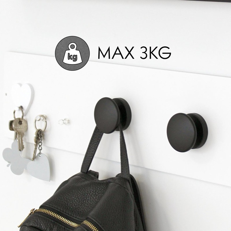 KalaMitica - Set of 2 Magnetic Clothes Hangers and Pocket