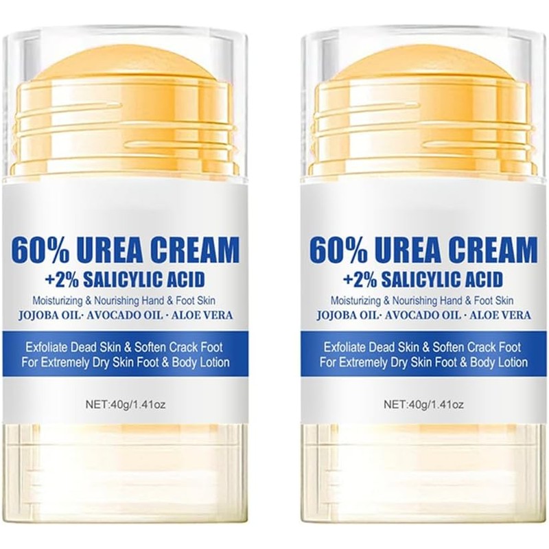 2PCS Crema Hidratante Para Pies con Urea 60