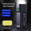 13000LM Super Bright LED Flashlight USB Rechargeable IPX5 Waterproof Powerful