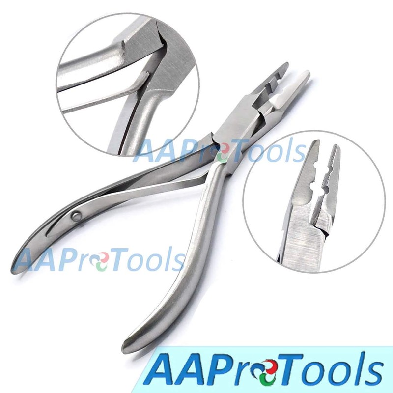 AAProTools 2 Holes Mini Plier For Micro Nano Ring Hair
