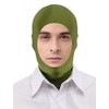 Seeksmile Unisex Lycra Spandex Full Cover Zentai Hood Mask (Adult