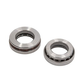 uxcell 2pcs Silver Tone Motorcycle Steering Stem Thrust Ball Roller Bearing for GN-125
