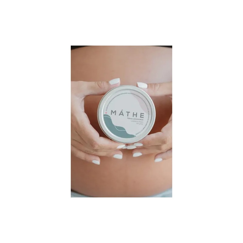 Máthe Crema Antiestrias Natural Orgánica Super Hidratante Rosas