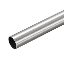 sourcing map 304 Stainless Steel Tube, OD 25mm x 1.5mm Wall Thick 250mm Length Capillary Metal Tubing for Industry Machinery