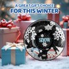 Inflatable Snow Tubes for Kids and Adults, Cold-Resistant Thickened Heavy