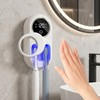 Smart Wall Mount Electric Toothbrush Holder for Bathrooms, White