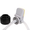 Zeeline XL Battery-Powered Fuel Transfer Pump, 52" Hose, 2.4GPM Flow