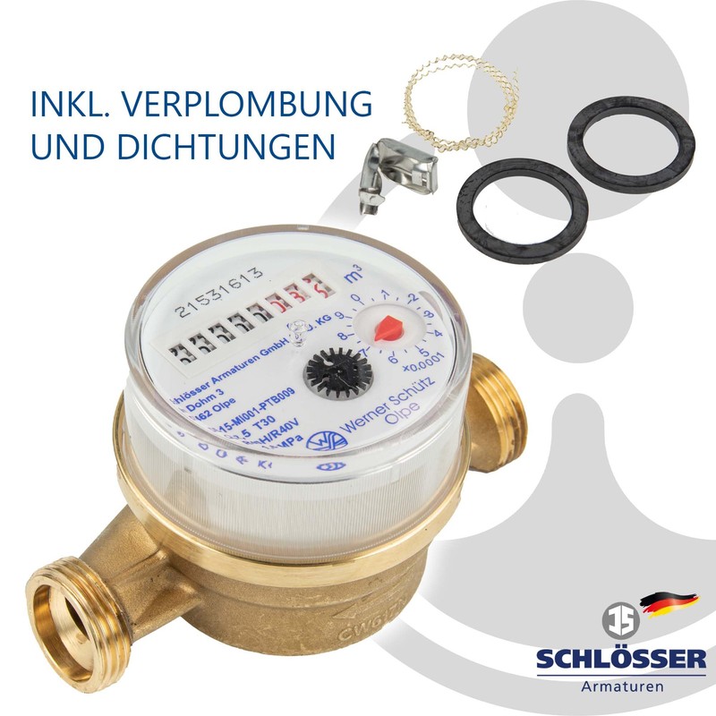 JS Single Jet Meter ETW (Cold Water) up to 30