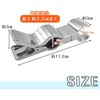Shower Hook, Easy Installation, Slide Bar, Adjustable Height, Rubber Protective